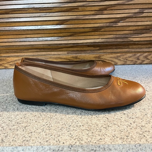 Nicky Hilton x French Sole Kathy Ballet Flat Praline Size 7 - Picture 2 of 10